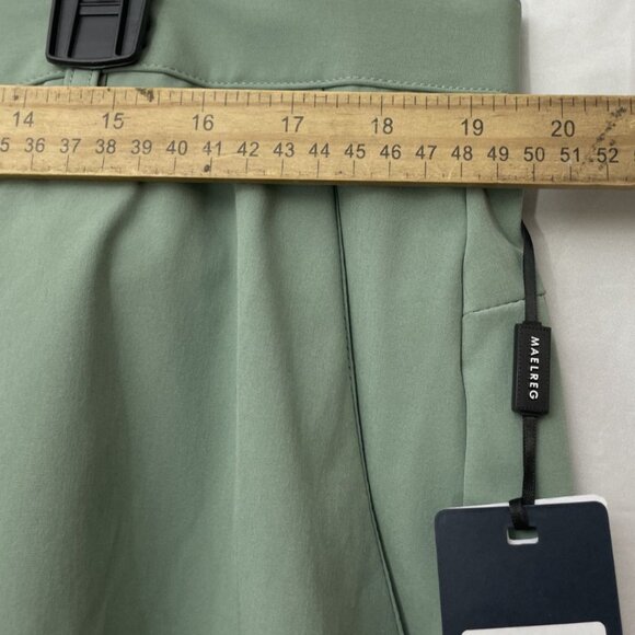 Maelreg Performance Proflex Men's Shorts Light Green Size 40x7 UPF-30+ Stretch - Picture 5 of 10